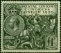 GB 1929 £1 Black UPU SG438 Fine LMM King George V (1910-1936) Collectible Universal Postal Union Stamp Sets
