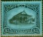 Valuable Postage Stamp from Kedah 1924 $3 Black & Blue-Blue SG39w Crown to Left of CA Fine Mtd Mint