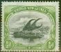 Collectible Postage Stamp from New Guinea 1905 1/2d Black & Yellow-Green SG9a Thin Paper Comb Fine Mtd Mint