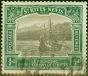 Old Postage Stamp St Kitts & Nevis 1923 1/2d Black & Green SG48 Good Used
