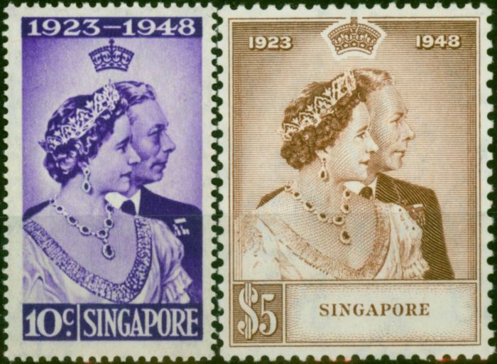 South Africa 1948 RSW Set of 2 SG31-32 Fine & Fresh VLMM . King George VI (1936-1952) Mint Stamps