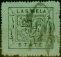 Valuable Postage Stamp from Las Bela 1904 1/2a Black on Pale Green SG12c P.12.5 Fine Used
