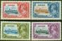 Rare Postage Stamp from Bahamas 1935 Jubilee set of 4 SG141-144 V.F Lightly Mtd MInt