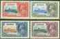 Collectible Postage Stamp from Barbados 1935 Jubilee set of 4 SG241-244 V.F Lightly Mtd Mint