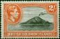 British Solomon Islands 1939 2s Black & Orange SG69 Fine & Fresh LMM . King George VI (1936-1952) Mint Stamps