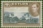 Collectible Postage Stamp from Ceylon 1938 1R Blue-Violet & Chocolate SG395 Fine MNH