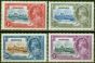 Old Postage Stamp from Dominica 1935 Jubilee set of 4 SG92-95 Fine Lightly Mtd Mint