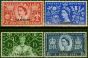 Old Postage Stamp Tangier 1953 Coronation Set of 4 SG306-309 Fine MNH