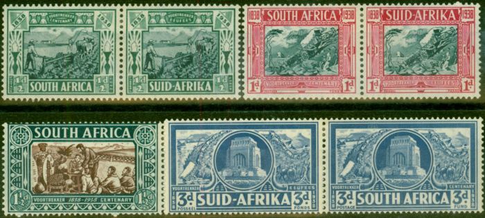 Valuable Postage Stamp South Africa 1938 Set of 4 SG76-79 Fine & Fresh MM
