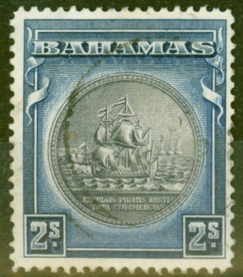 Collectible Postage Stamp from Bahamas 1931 2s Slate-Purple & Dp Ultramarine SG131 V.F.U