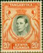 Collectible Postage Stamp from K.U.T 1938 20c Black & Orange SG139 Fine Lightly Mtd Mint