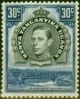 Collectible Postage Stamp from K.U.T 1938 30c Black & Dull Violet-Blue SG141 P.13.25 Good Mtd Mint (3)