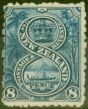 Valuable Postage Stamp from New Zealand 1899 8d Indigo SG266 Fine Lightly Mtd Mint