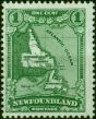 Newfoundland 1931 1c Green SG198 Fine MM  King George V (1910-1936) Rare Stamps