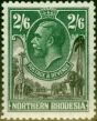 Valuable Postage Stamp from Northern Rhodesia 1925 2s6d Black & Green SG12 Fine Lightly Mtd Mint