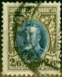 Old Postage Stamp from Southern Rhodesia 1931 2s6d Blue & Drab SG26 Good Used