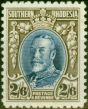 Valuable Postage Stamp from Southern Rhodesia 1931 2s6d Blue & Drab SG26 P.12 V.F Lightly Mtd Mint