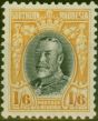Valuable Postage Stamp from Southern Rhodesia 1933 1s6d Black & Yellow-Orange SG24a P.11.5 V.F Very Lightly Mtd Mint