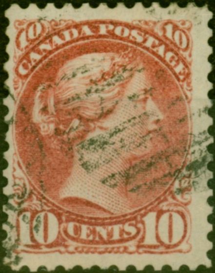 Valuable Postage Stamp from Canada 1894 10c Brown-Red SG111 Fine Used