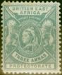 Collectible Postage Stamp B.E.A KUT 1896 3a Grey SG69 Fine MM