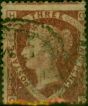 Old Postage Stamp GB 1876 1 1/2d Lake-Red SG52 Pl.1 Fine Used