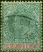 Collectible Postage Stamp Lagos 1904 2s6d Green & Carmine SG61 Good Used