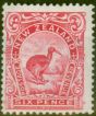 Collectible Postage Stamp from New Zealand 1908 6d Carmine-Pink SG384 Fine Mtd Mint