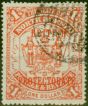 Valuable Postage Stamp North Borneo 1901 $1 Scarlet SG142 Fine Used