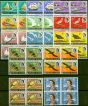 Valuable Postage Stamp from Pitcairn Islands 1964-65 set of 13 SG36-48 in Superb MNH Blocks of 4
