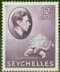 Old Postage Stamp from Seychelles 1938 12c Reddish Violet SG139 Fine Very Lightly Mtd Mint