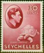 Valuable Postage Stamp from Seychelles 1938 30c Carmine SG142 Fine Lightly Mtd Mint