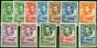 Collectible Postage Stamp from Bechuanaland 1938-44 Set of 12 to 5s SG118-127 Fine Lightly Mtd Mint