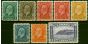 Old Postage Stamp Canada 1932 Set of 8 SG319-325 Fine & Fresh LMM