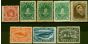 Collectible Postage Stamp Newfoundland 1887 Extended Set of 8 SG49-54 Fine & Fresh LMM Nice Quality Set