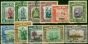 North Borneo 1945 BMA Set of 11 to 50c SG320-331 Fine Used . King George VI (1936-1952) Used Stamps
