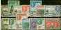 Valuable Postage Stamp Nyasaland 1945 Set of 14 SG144-157 Fine MM