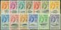 Old Postage Stamp from Tristan Da Cunha 1961 Decimal set of 13 SG42-54 Fine Lightly Mtd Mint