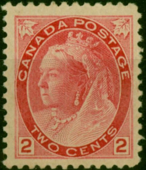 Canada 1899 2c Rose-Carmine SG155 Fine MNH . Queen Victoria (1840-1901) Mint Stamps