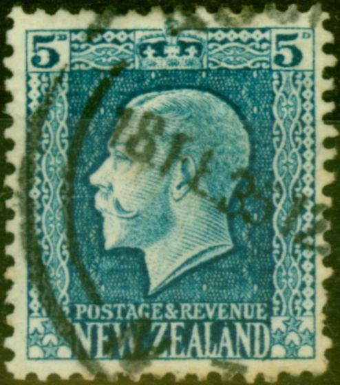 Collectible Postage Stamp from New Zealand 1930 5d Pale Ultramarine SG424d Good Used
