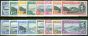 Collectible Postage Stamp from Ascension 1938-49 set of 16 SG38b-47b Fine Mtd Mint