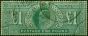 GB 1911 £1 Deep Green SG320 Fine Used . King George V (1910-1936) Used Stamps