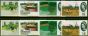 Collectible Postage Stamp GB 1964 Geographical Congress Set of 8 SG651-654 & SG651p-654p V.F VLMM