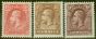 Old Postage Stamp from Jamaica 1929 set of 3 SG108-110 V.F Very Lightly Mtd Mint