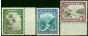 Old Postage Stamp Jamaica 1932 Set of 3 SG111-113 Fine MNH
