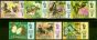 Old Postage Stamp from Kedah 1971 Butterflies Set of 7 SG124-130 Fine MNH