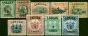 Labuan 1904 Set of 9 SG129-137 Good to Fine MM . King Edward VII (1902-1910) Mint Stamps