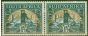 Collectible Postage Stamp from South Africa 1941 1 1/2d Blue-Green & Dull Gold SG022b Fine Lightly Mtd Mint