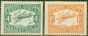 Collectible Postage Stamp from South Africa 1929 Air set of 2 SG40-41 Fine Very Lightly Mtd MInt