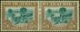 Old Postage Stamp from South Africa 1932 2s6d Green & Brown SG49 Fine & Fresh Lightly Mtd Mint