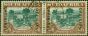 Old Postage Stamp South Africa 1934 2s6d Green & Brown SG018a V.F.U